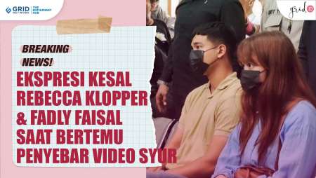 Rebecca Klopper & Fadly Faisal Akhirnya Bertemu Si Penyebar Video Di Persidangan Perdana