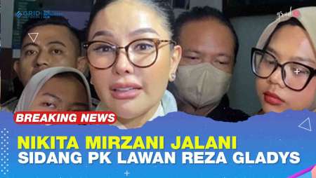 Nikita Mirzani Jalani Sidang PK Lawan Reza Gladys