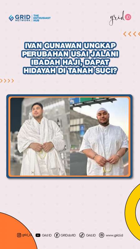 Pulang Dari Ibadah Haji, Ivan Gunawan Akui Ada Perubahan