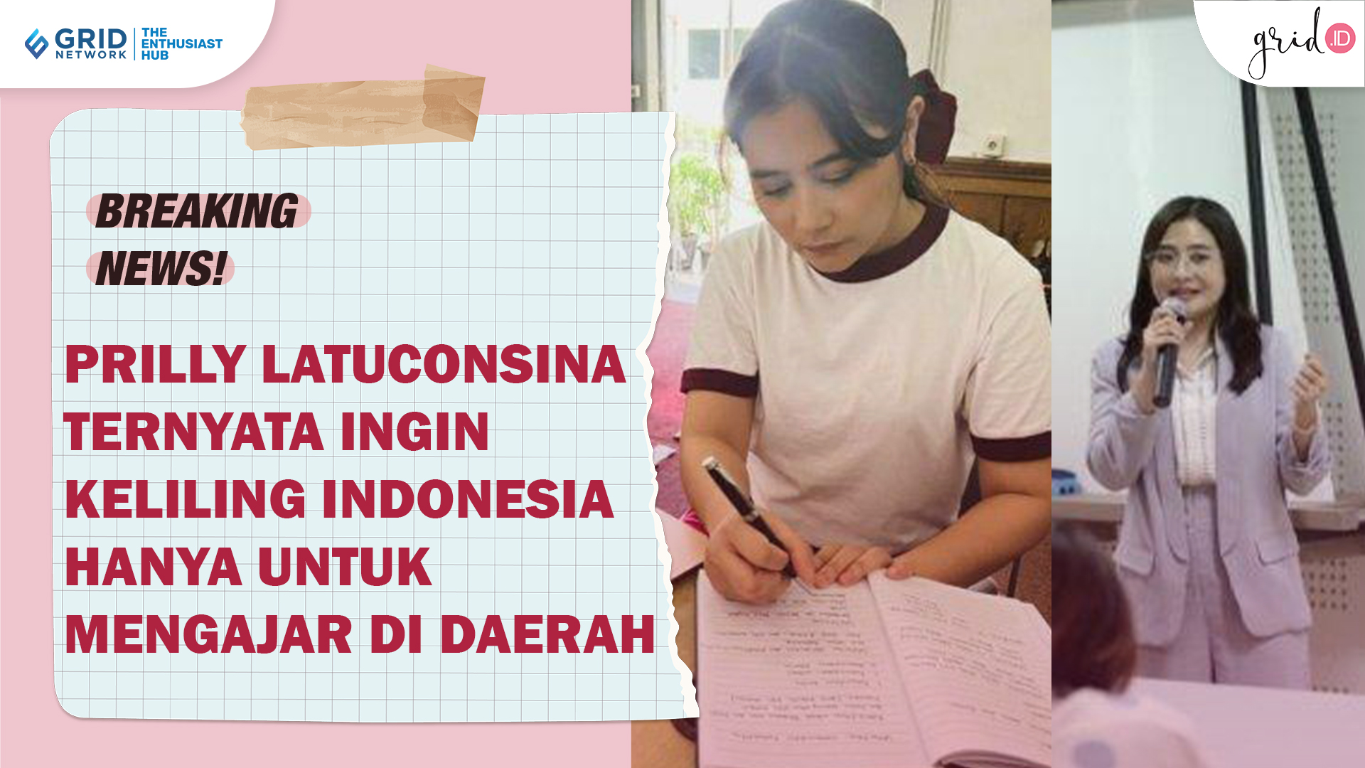 Pernah Mengajar di UGM, Prilly Latuconsina Ingin Keliling Indonesia Untuk Mengajar Dikampus Daerah