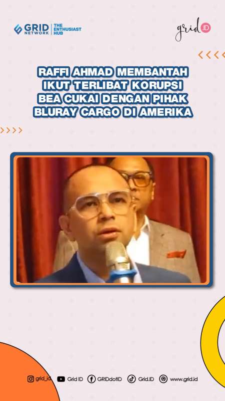Klarifikasi Raffi Ahmad Disebut-Sebut Ikut Terlibat Korupsi Bea Cukai Dengan Bluray Cargo