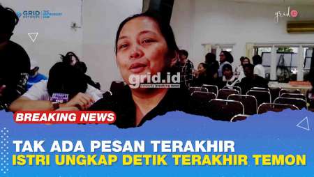 Istri Kenang Detik-Detik Terakhir Temon, Tak Ada Pesan yang Sempat Disampaikan