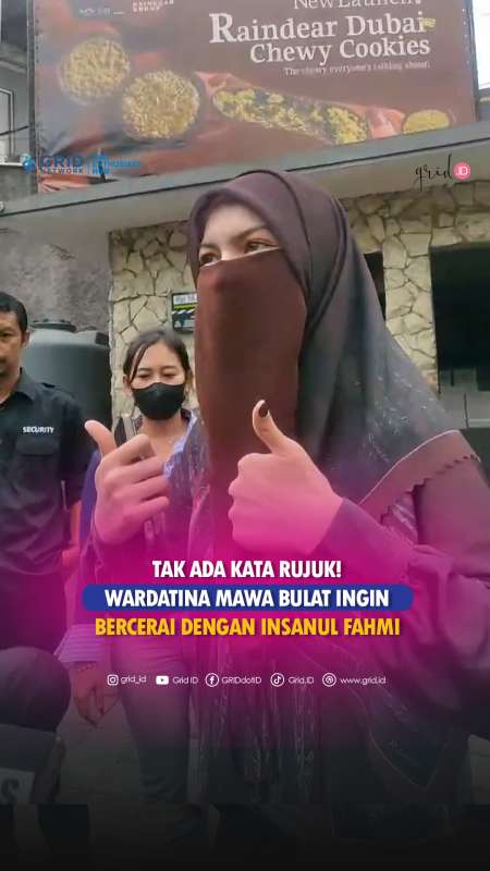 Tidak Ada Kata Rujuk! Wardatina Mawa Sudah Bulat Bercerai Dengan Insanul Fahmi