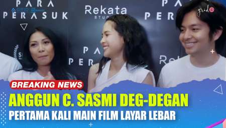Anggun C.Sasmi Mengaku Deg-Degan Banget Pertama Kali Main Film Layar Lebar "PARA PERASUK"