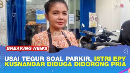 Usai Tegur Soal Parkir, Istri Epy Kusnandar Diduga Didorong Pria