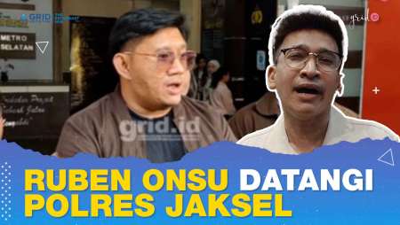 Ruben Onsu Datangi Polres Jaksel untuk Jalani Pemeriksaan