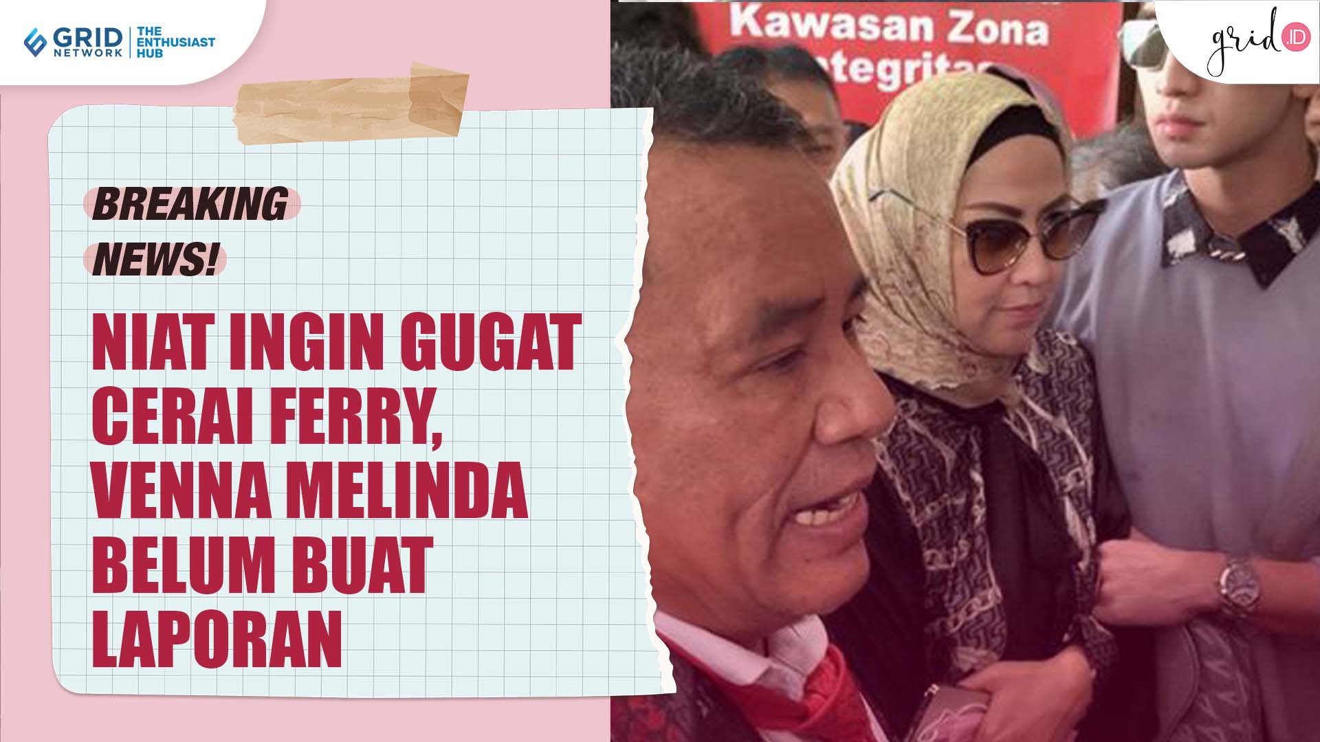Pengadilan Agama Jakarta Selatan Belum Terima Pengacuan Cerai Venna Melinda Denan Ferry