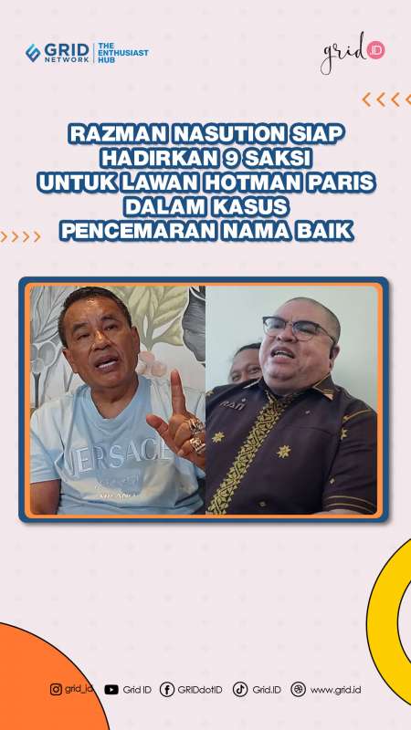 Razman Nasution Siapkan 9 Saksi untuk lawan Hotman Paris