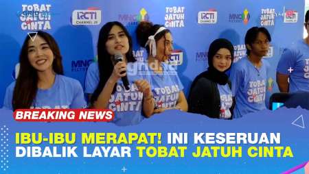 Ibu-Ibu Merapat! Ini Keseruan di Balik Layar Tobat Jatuh Cinta