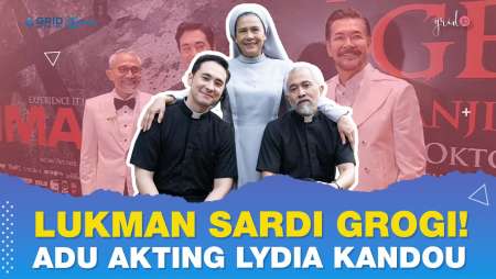 Lukman Sardi Grogi Beradu Akting dengan Lydia Kandou di Film Kuasa Gelap
