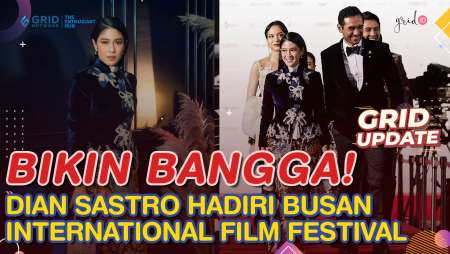 DIAN SASTRO Hadiri Busan International Film Festival Dalam Balutan Wastra Indonesia!