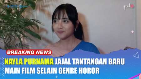 Nayla Purnama Menjajal Tantangan Baru Main Film Selain Horor