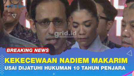 Pernyataan Nadiem Makarim Usai Hakim Jatuhi Hukuman 10 Tahun Penjara