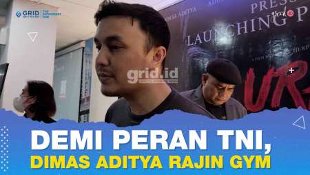 Dimas Aditya Rajin Nge-Gym Demi Peran Perwira TNI di Film Urang Bunian.mp4