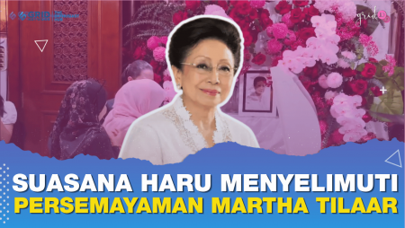 Suasana Duka Menyelimuti Persemayaman Martha Tilaar