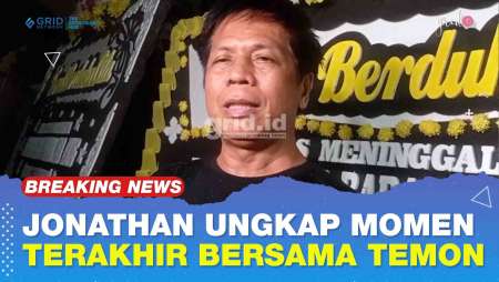 Adik Temon, Jonathan Ceritakan Momen Terakhir Bareng Sang Kakak