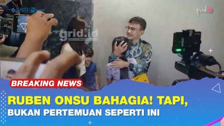 Ruben Onsu Senang Bisa Bertemu Anak-Anaknya Tetapi Bukan Pertemuan Sesaat