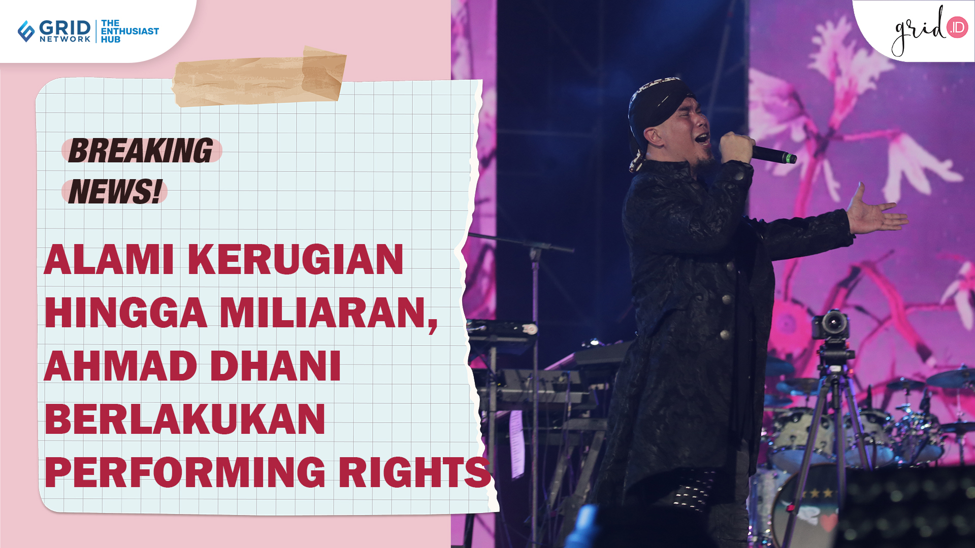 Ngaku Alami Kerugian Hingga Miliaran, Ahmad Dhani Berlakukan Performing Rights Untuk Setiap Lagunya