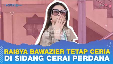 Tetap Ceria di Tengah Proses Perceraian, Raisya Bawazier Hadiri Sidang Perdana