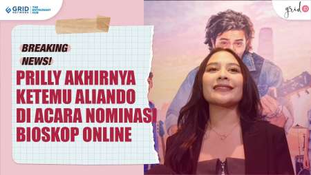 Prilly Latuconsina Bertemu Aliando Saat Hadir Di Acara Nominasi WeTV Awards