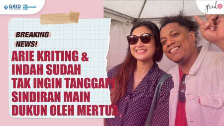 Arie Kriting & Indah Permatasari Kompak Tak Ingin Lagi Tanggapi Ibunda Indah Yang Tuduh main Dukun