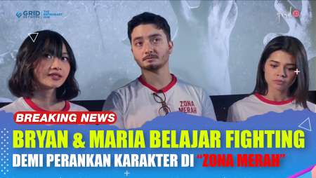 Bryan Domani & Maria Theodore Dituntut Harus Bisa Berkelahi Saat Main Film "Zona Merah"