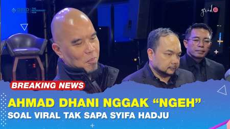 Ahmad Dhani Klarifikasi Soal Dirinya Tak Sapa Syifa Hadju Murni Karena Tak "NGEH"