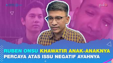 Ruben Onsu Tak Ingin Anak-Anaknya Percaya Atas Anggapan Orang-Orang Yang Tuduhkan Pada Dirinya