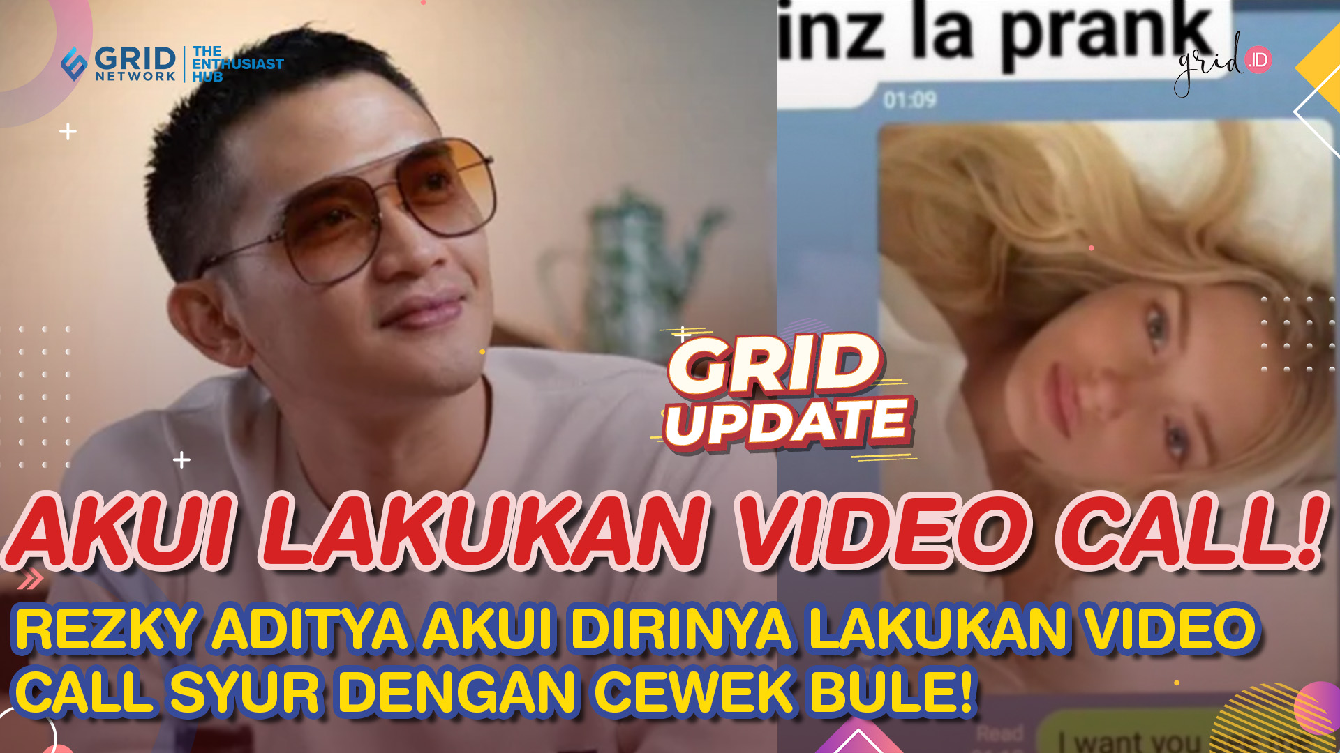 Rezky Aditya Akui Jadi Pemeran Pria Di Video Syur 40 Detik