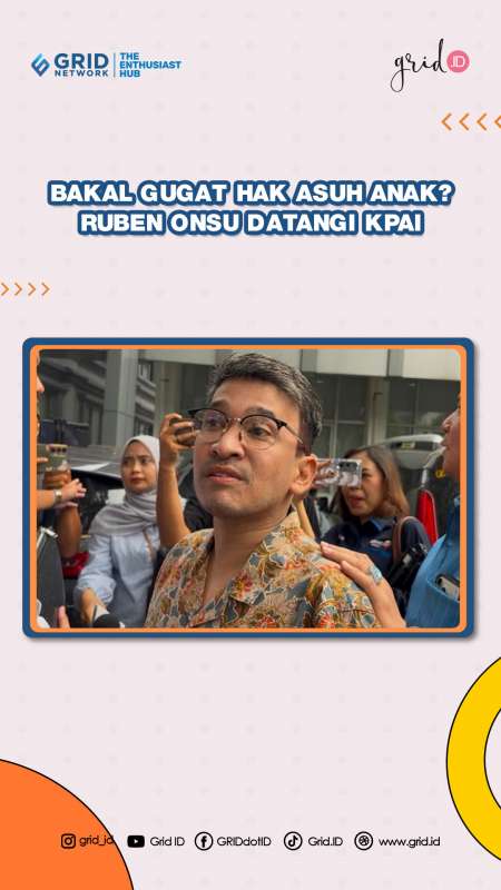 Bakal Gugat Hak Asuh Anak? Ruben Onsu Datangi KPAI