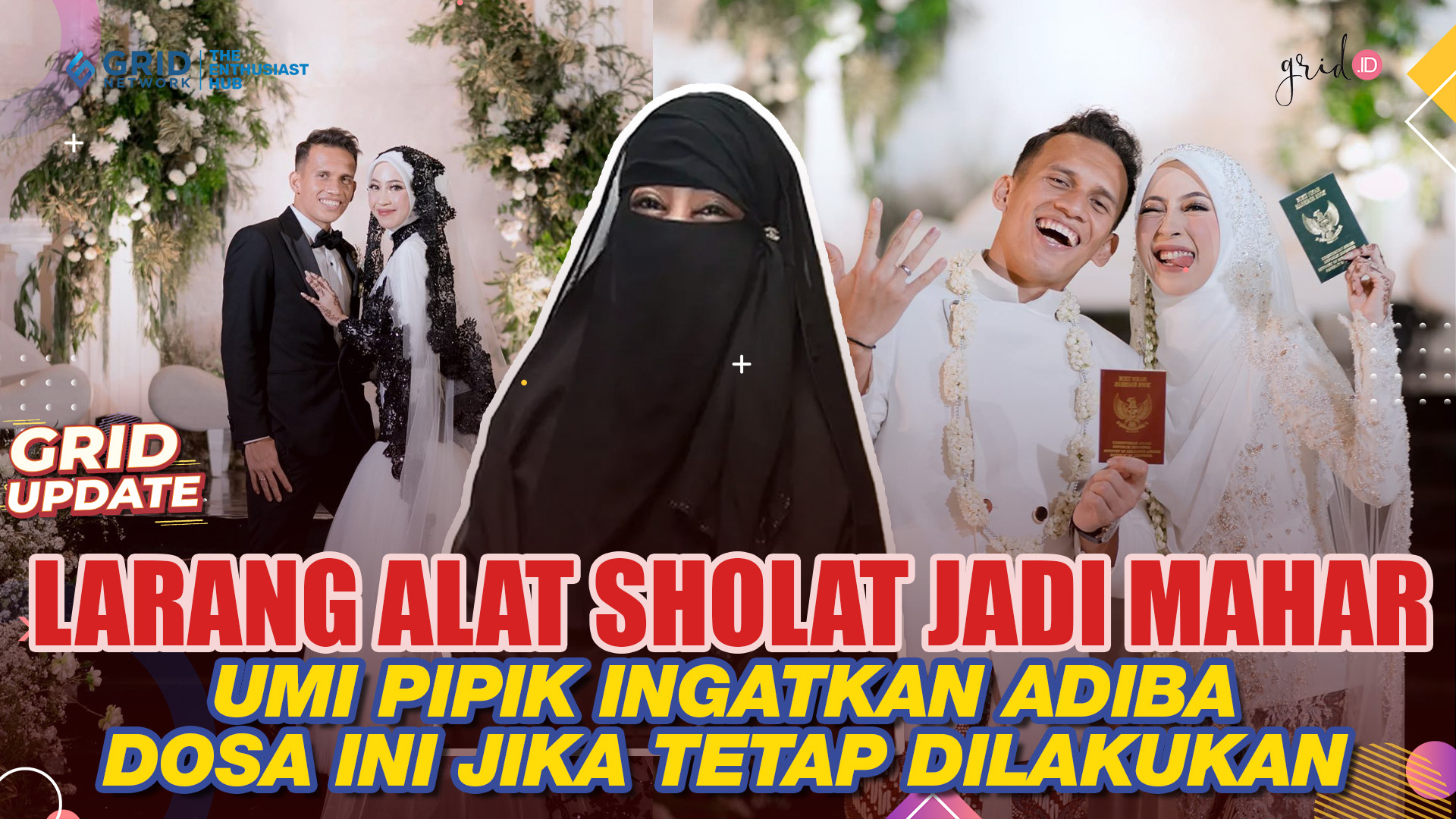 Video: Adiba Khanza Resmi Menikah, Umi Pipik Larang Sang Putri Minta ...