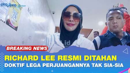 Doktif Lega Melihat dokter Richard Lee Akhirnya Resmi Ditahan