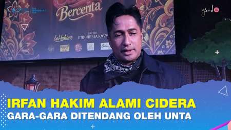 Irfan Hakim Ditendang Unta Hingga Tangan Kirinya Mengalami Cidera
