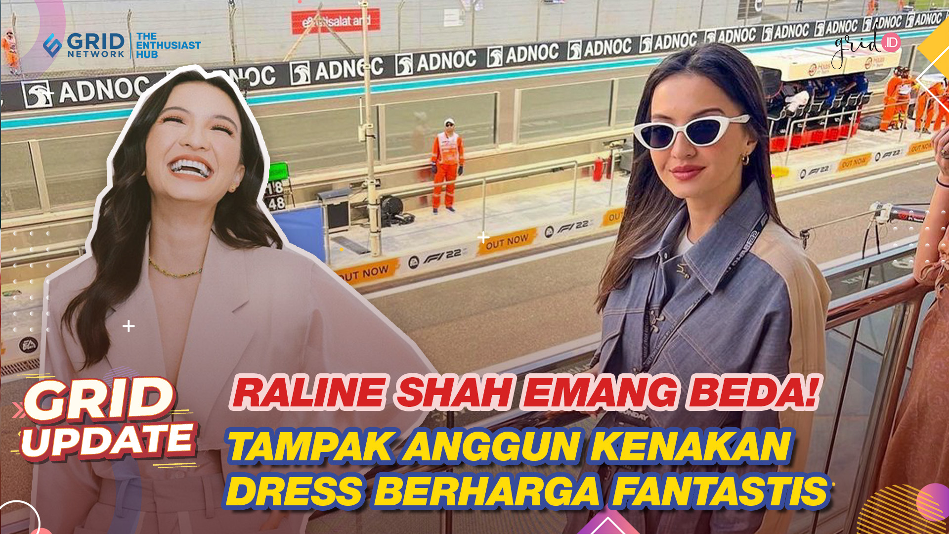 Raline Shah Emang Cewek Berkelas! Kenakan Dress Mewah Dari Desainer Sapto Djojokartiko