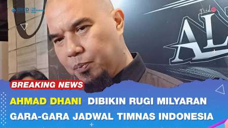 Ahmad Dhani Harus Terima Kerugian Milyaran Karena Jadwal Manggungnya Digeser Timnas Indonesia