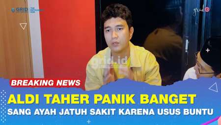Aldi Taher Dibikin Panik Saat Mengetahui Sang Ayah Jatuh Sakit Karena Usus Buntu