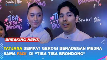 Tatjana Saphira Sempat Canggung Beradegan Mesra Dengan Fadi Alaydrus Di Series "Tiba Tiba Brondong"