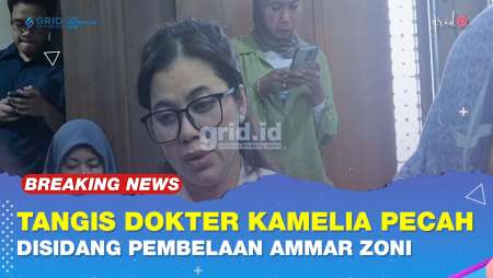 Reaksi Sedih Dokter Kamelia & Aditya Zoni Saat Ammar Zoni Bacakan Pledoi Dipersidangan