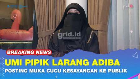 Umi Pipik Sempat Larang Adiba Untuk Posting Wajah Sang Cucu Pertama