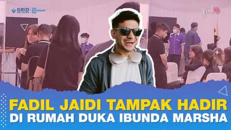 Fadil Jaidi Hadir di Rumah Duka, Sampaikan Belasungkawa untuk Marsha Aruan