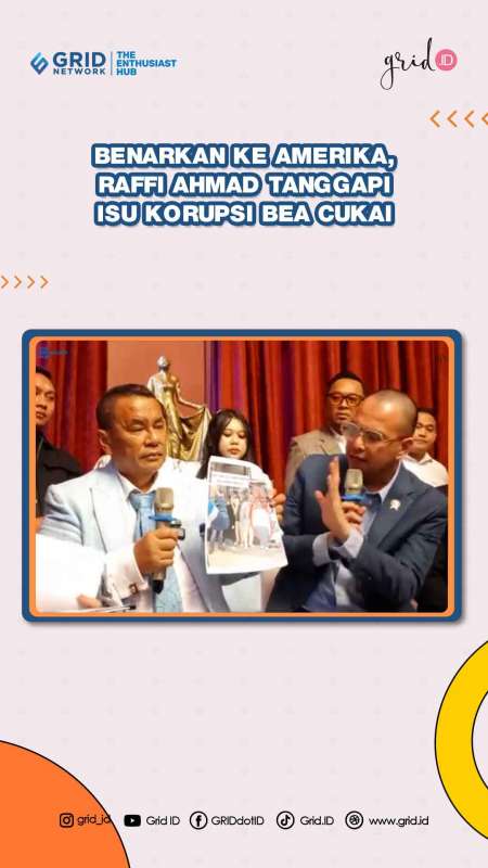 Benarkan Ke Amerika, Raffi Ahmad Tanggapi Isu Korupsi Bea Cukai