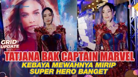 Tatjana Saphira Menjelma Jadi Kapten Marvel dalam Premier Film The Marvels