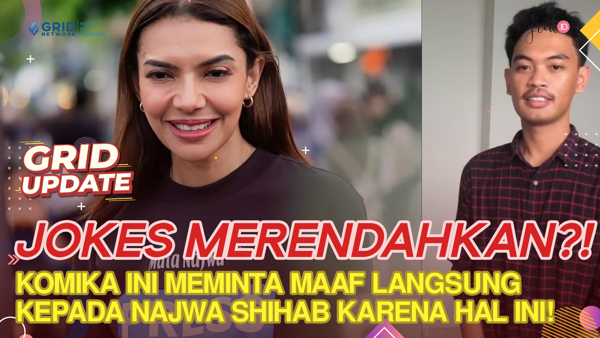 Video Diduga Lecehkan Najwa Shihab Komika Ini Langsung Minta Maaf