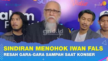 Sindiran Menohok Iwan Fals Yang Resah Dengan Sampah Yang Berserakan Saat Dirinya Konser