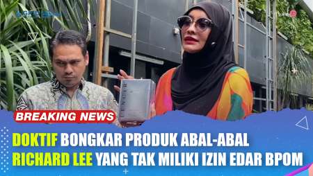 Doktif Bawa Barang Bukti Produk Baru Milik Dokter Richard Lee Yang Juga Tak Ada Izin Edar Dari BPOM
