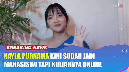 Nayla Purnama Tempuh Kuliah Secara Online Sehingga Tak Ganggu Pekerjaan