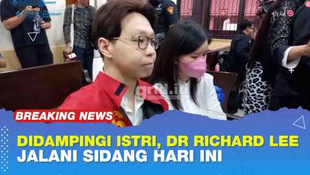 Didampingi Istri, Dr Richard Lee Jalani Sidang Hari Ini