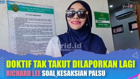 Doktif Tidak Takut Kembali Dilaporkan Oleh Richard Lee Karena Dituduh Lakukan Kesaksian Palsu