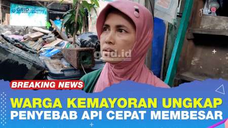 Warga Kemayoran Ungkap Penyebab Api Cepat Membesar
