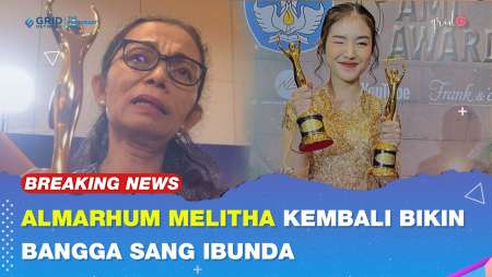 Ibunda Mendiang Melitha Sidabutar Menangis Bangga Anaknya Meraih AMI Awards 2024